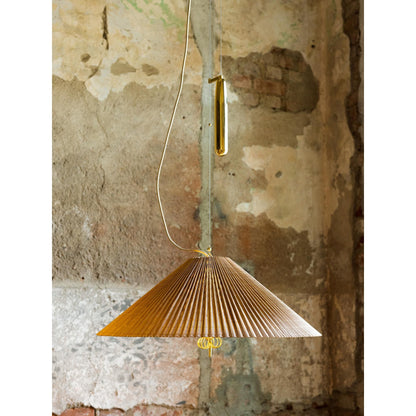 Tynell Collection A1972 Pendant Brass/ Bamboo