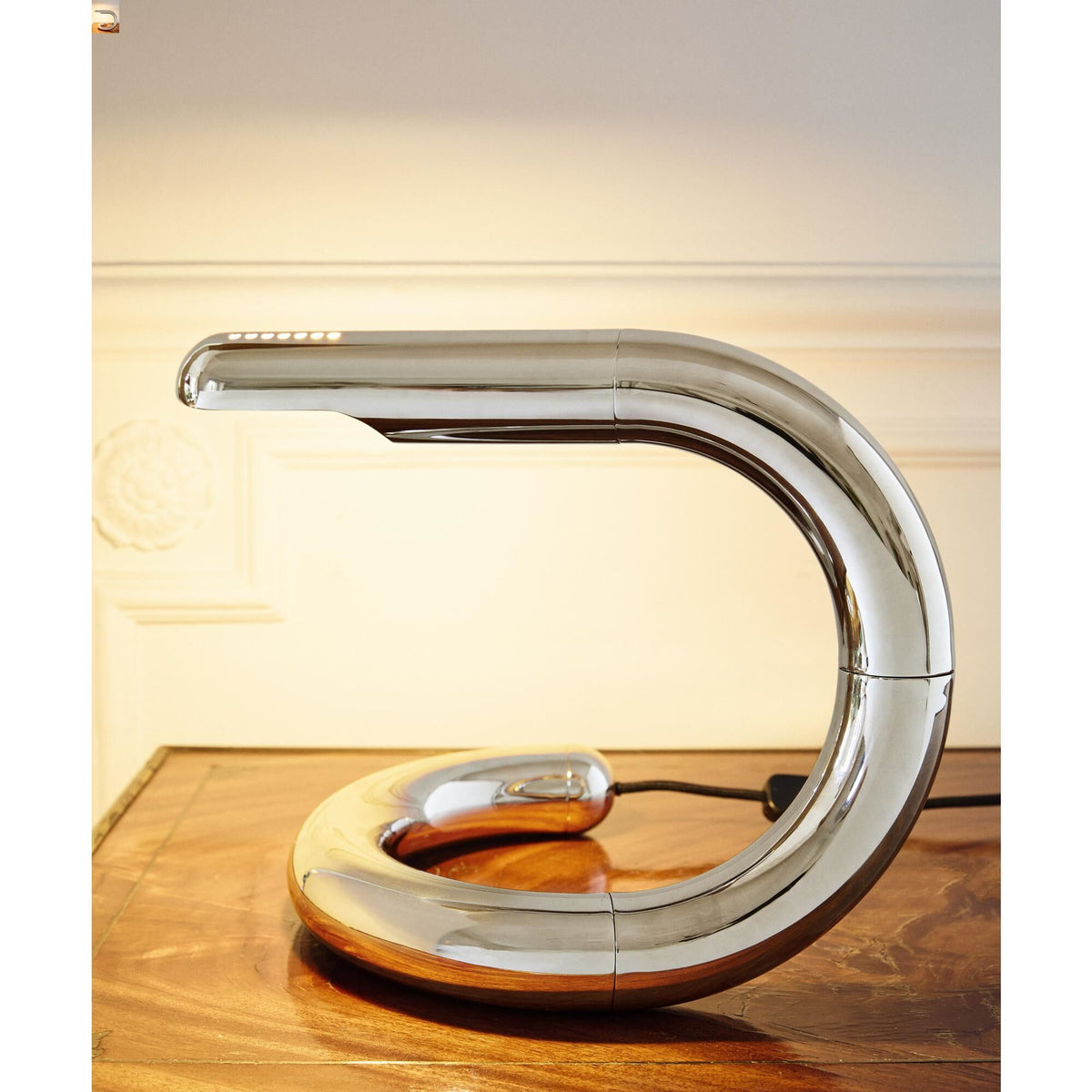 Aspide Table Lamp Chrome