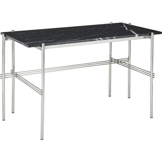 TS Desk 120x60 Polished Steel