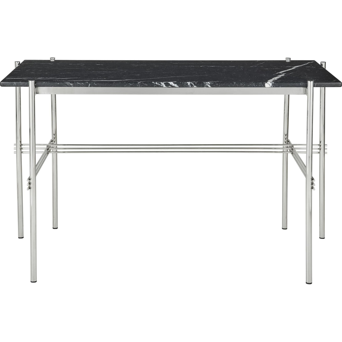 TS Desk 120x60 Polished Steel