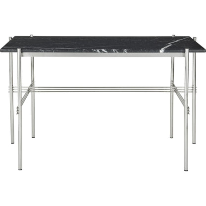 TS Desk 120x60 Polished Steel