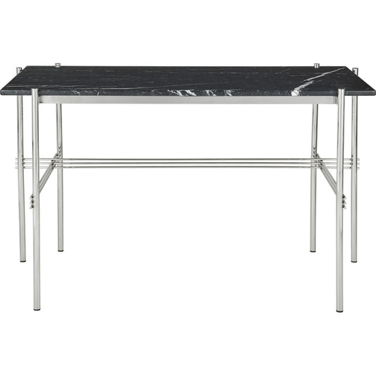 TS Desk 120x60 Polished Steel