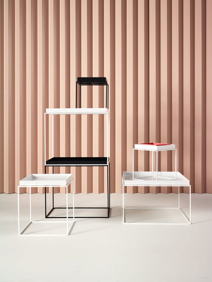 Tray table small square, black