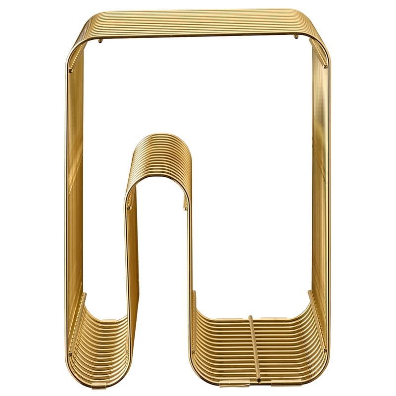 Curva stool by AYTM #gold #