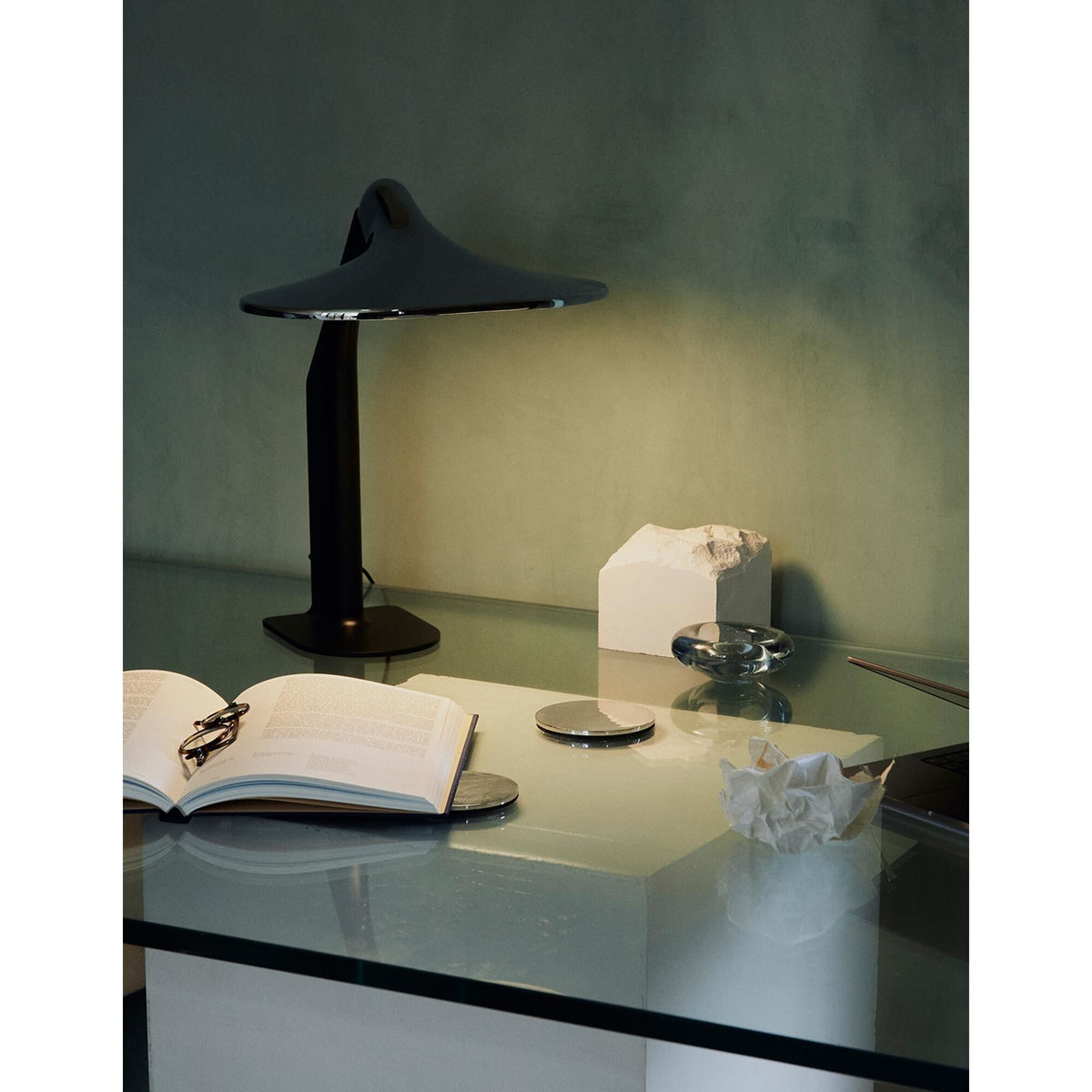 DCWéditions Niwaki Table Lamp Black/ Chrome