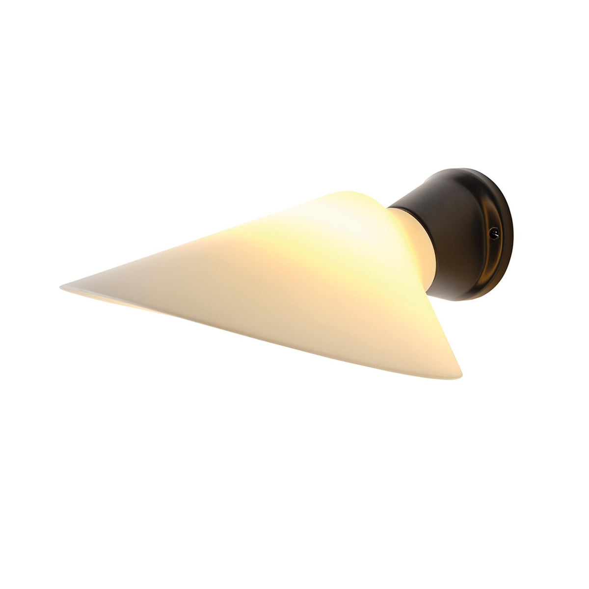 DCWéditions Plume Wall Lamp Polycarbonate/ Black