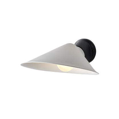 DCWéditions Plume Wall Lamp Porcelain/ Black