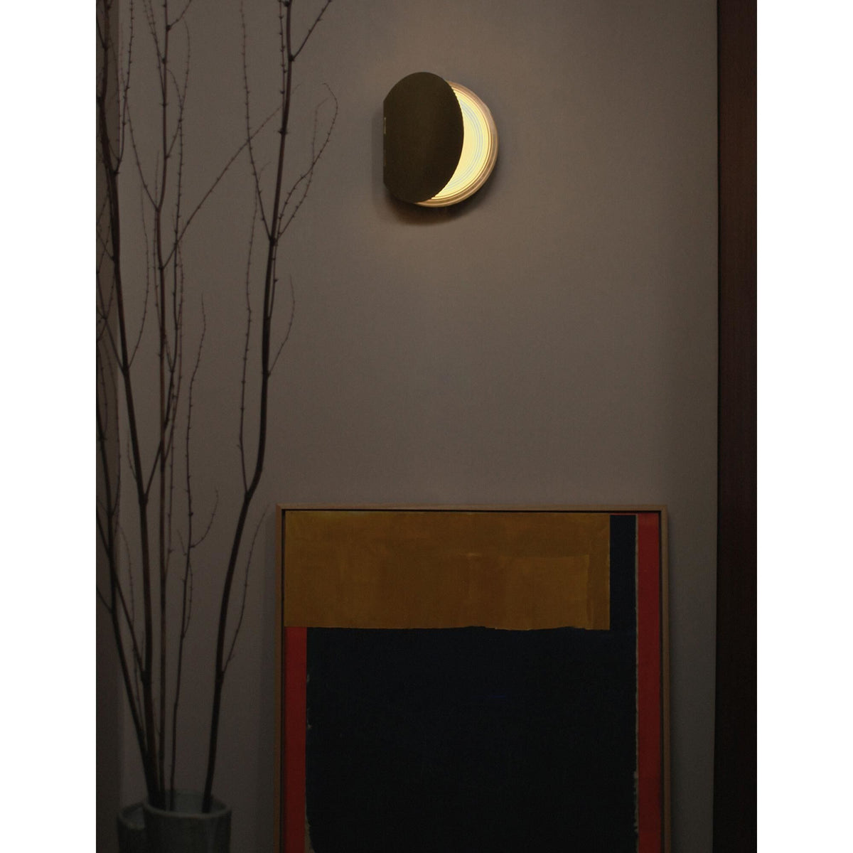 DCWéditions Poudrier Wall Lamp Gold