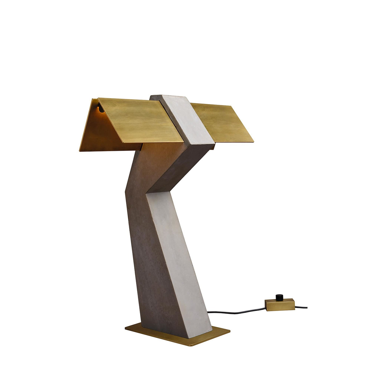 DCWéditions Collection Cauvet Tau Table Lamp Gold