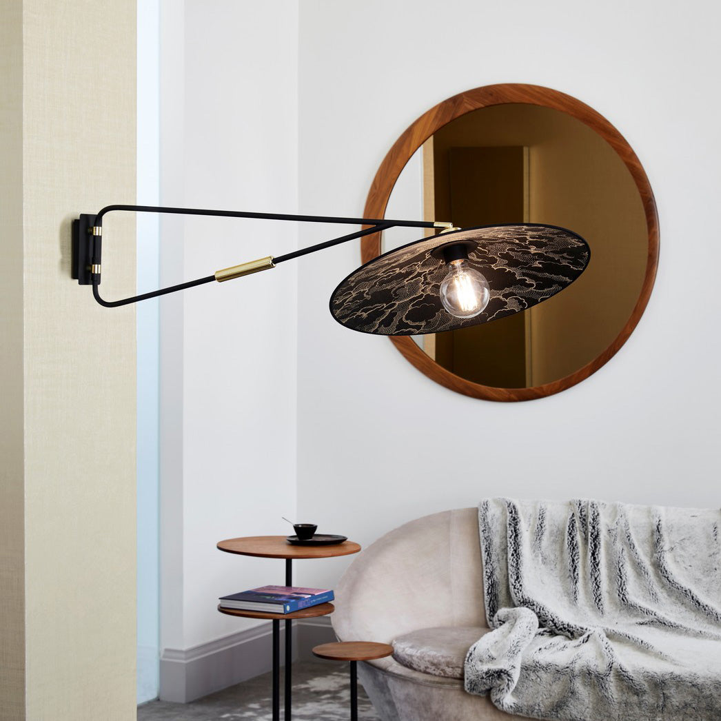 Wall Lamp Gatsby Déporté by Market Set #Kumo Black