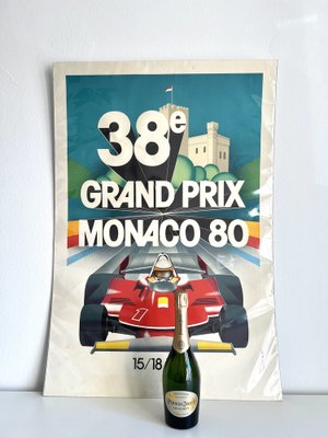 38th Grand Prix Monaco, 1980, Lithograph-KKG-1363875