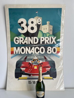 38th Grand Prix Monaco, 1980, Lithograph-KKG-1363875