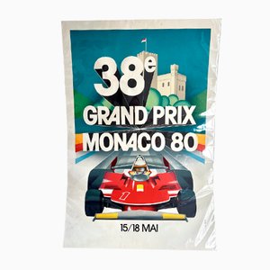 38th Grand Prix Monaco, 1980, Lithograph-KKG-1363875