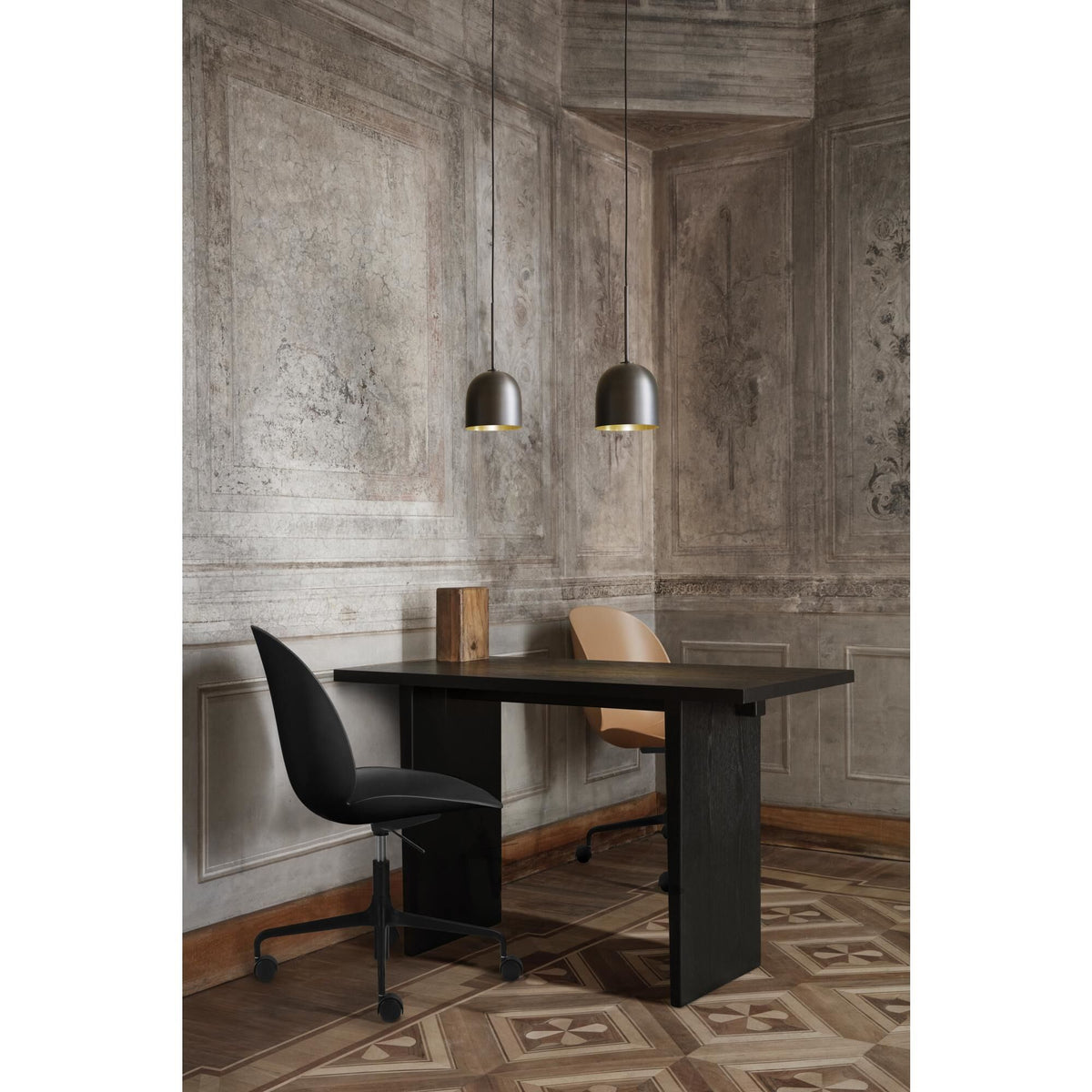 Beetle Office Chair Matt Black/ Black