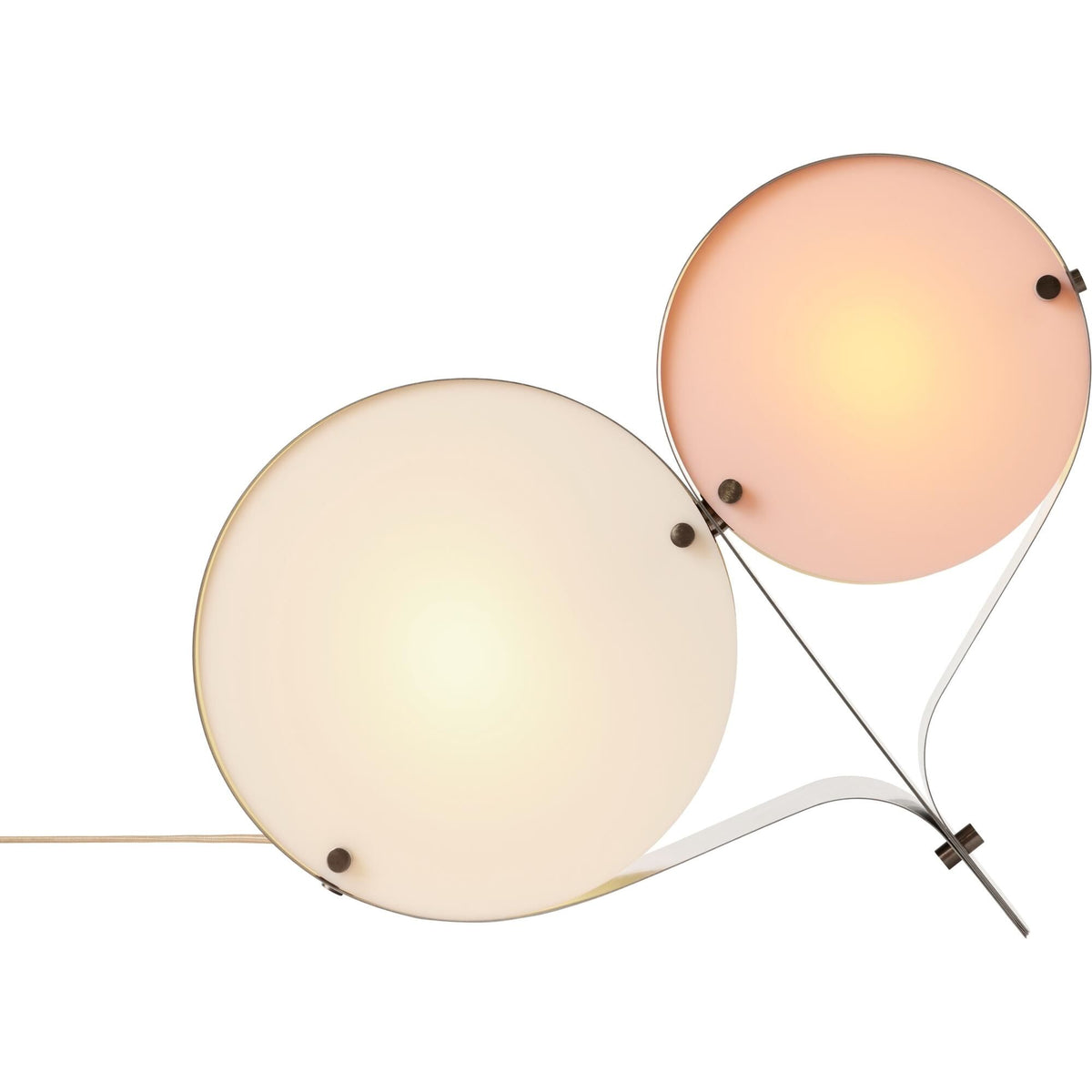 Coppia Table Lamp Ivory/Blush
