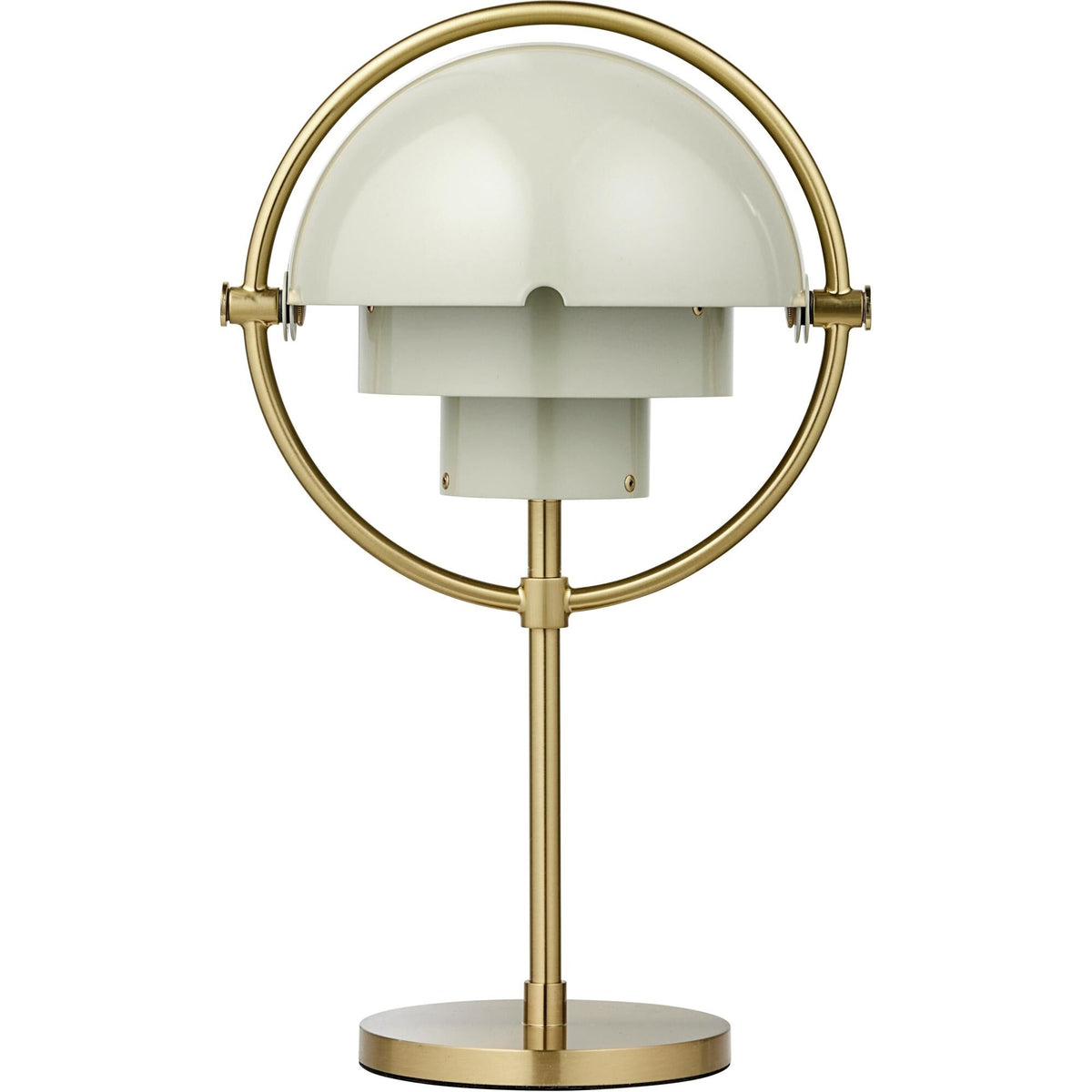 Multi-Lite Limited Edition Portable Lamp Mocha Brown/ Brass