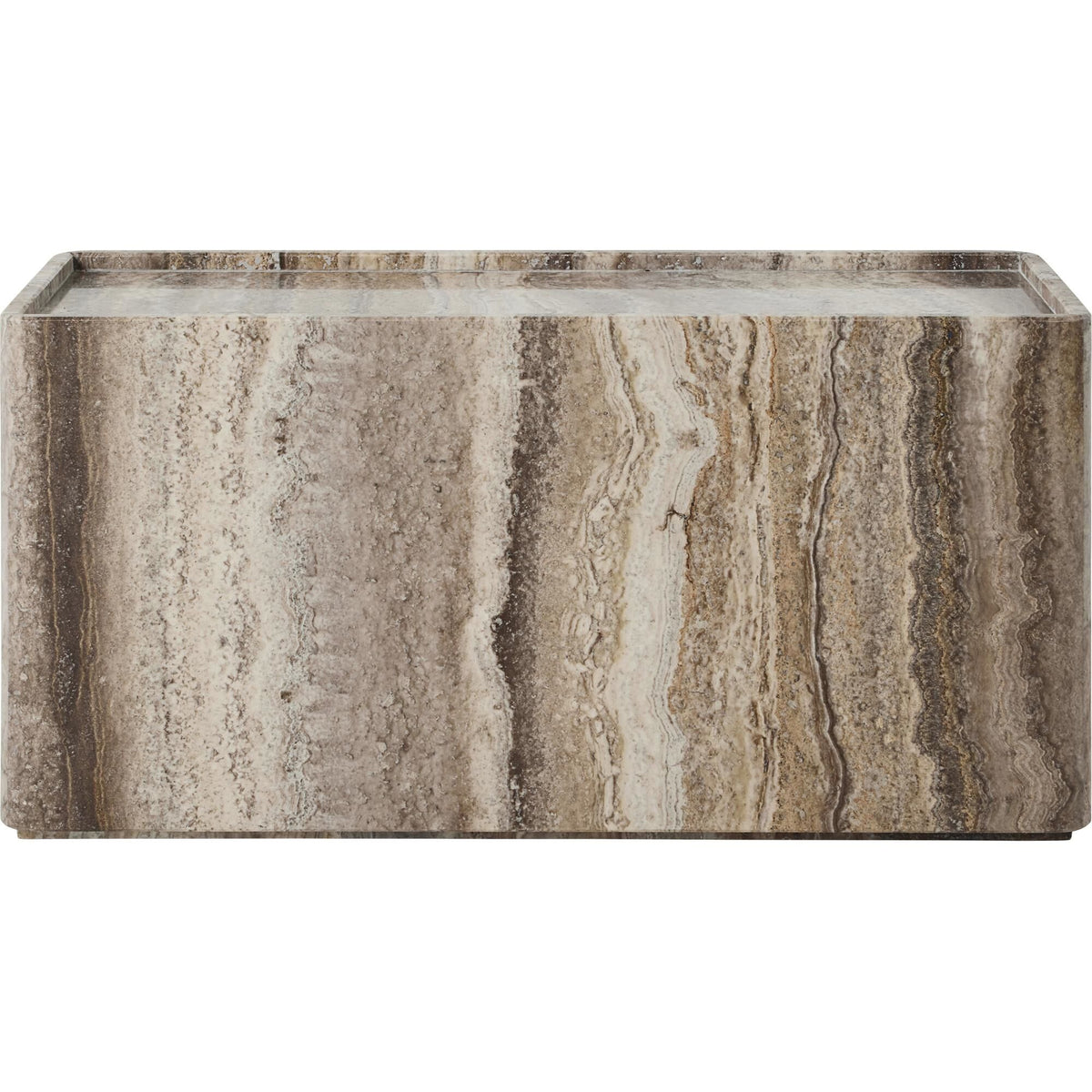 Pietra Side Table Large Lively Sepia