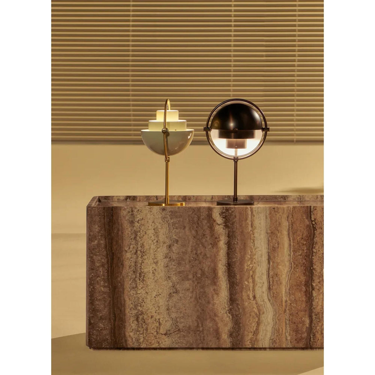 Pietra Side Table Large Lively Sepia