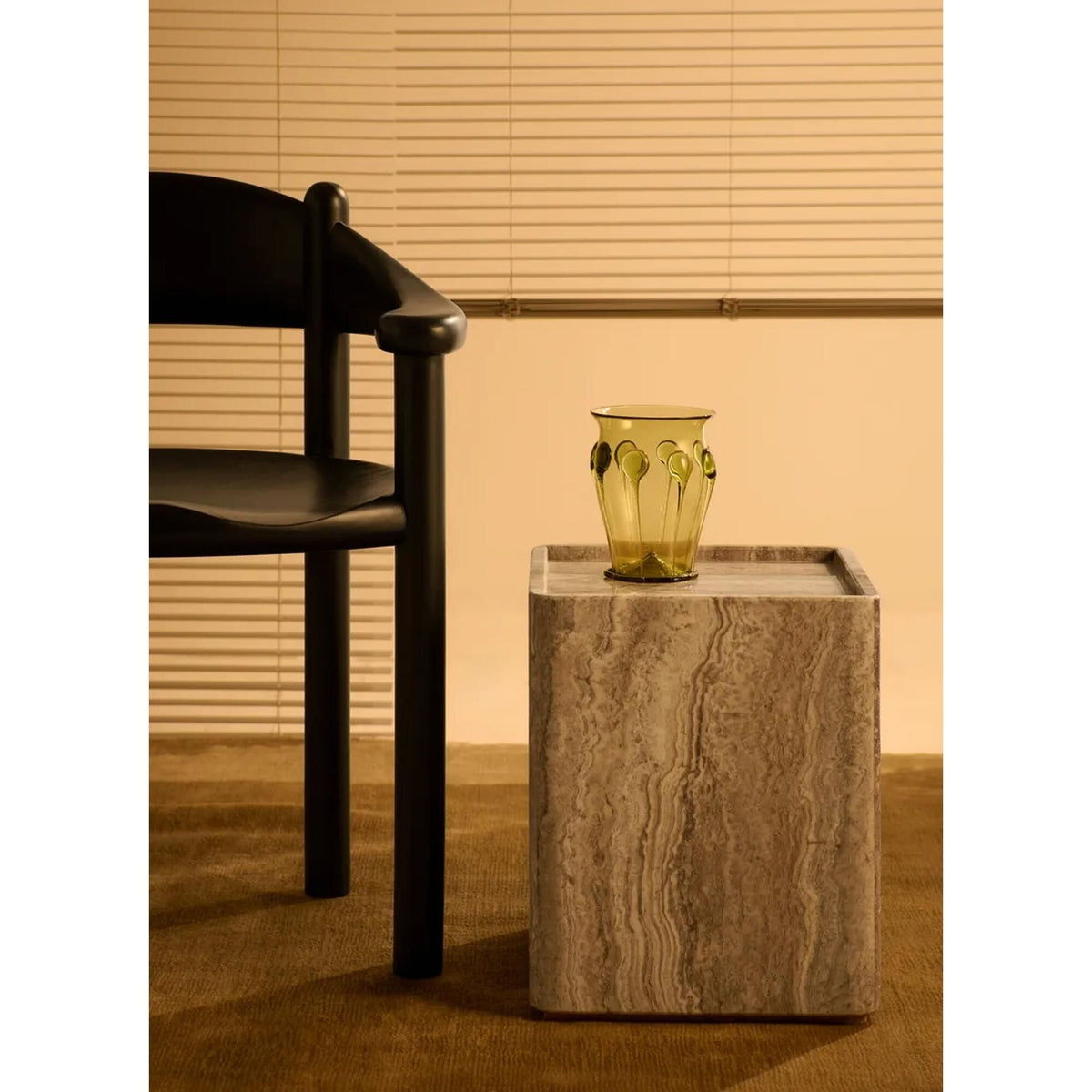 Pietra Side Table Small Lively Sepia