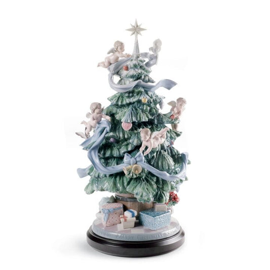 Great Christmas Tree Figurine by Lladró