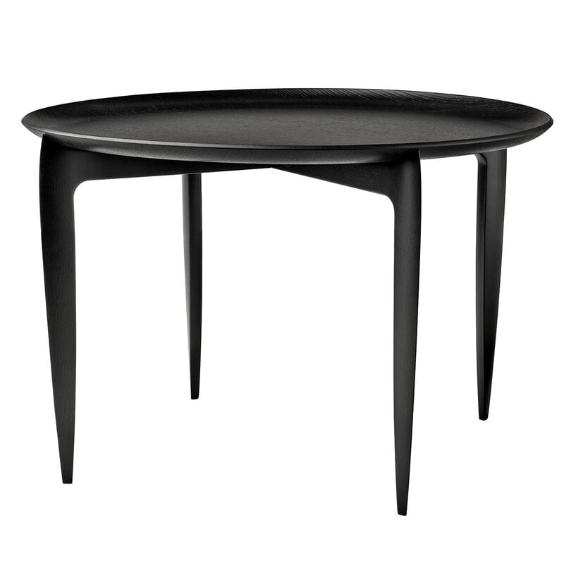 Tray table by Fritz Hansen #large, black #