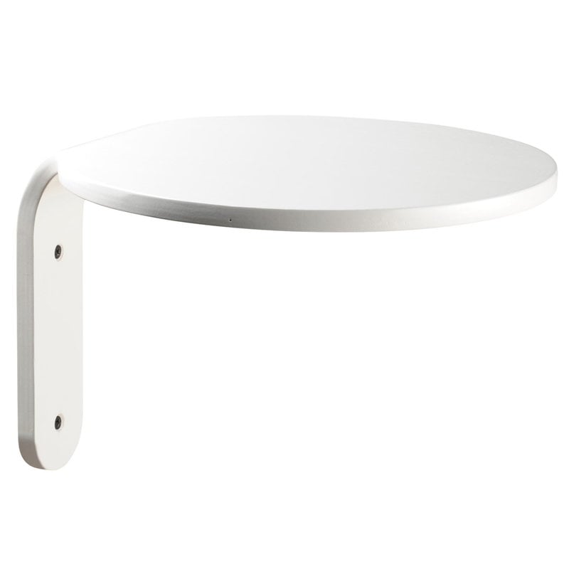 Turn wall shelf by Muoto Collection #white #