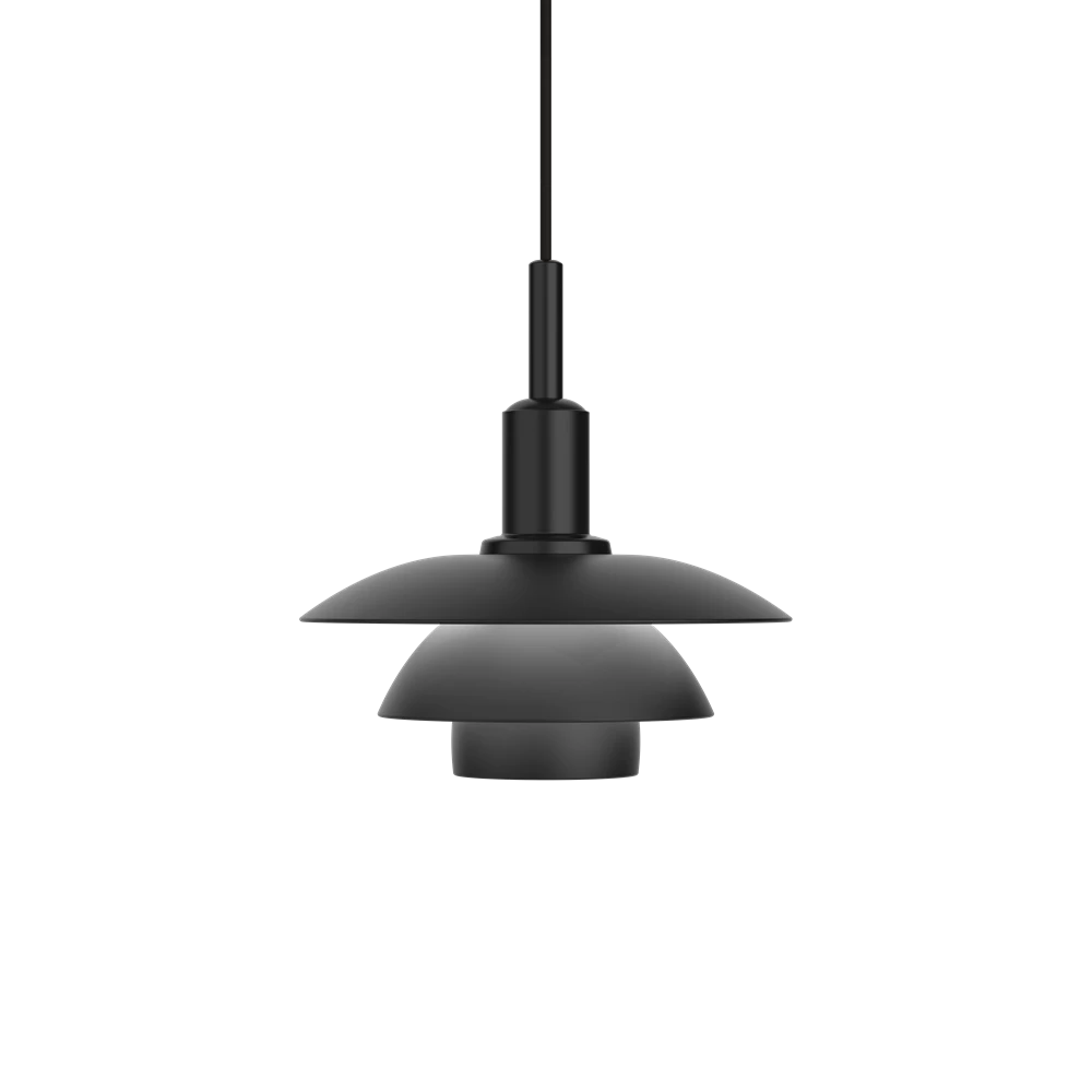 Ph 3/3 Pendant Lamp by Louis Poulsen #Metal black