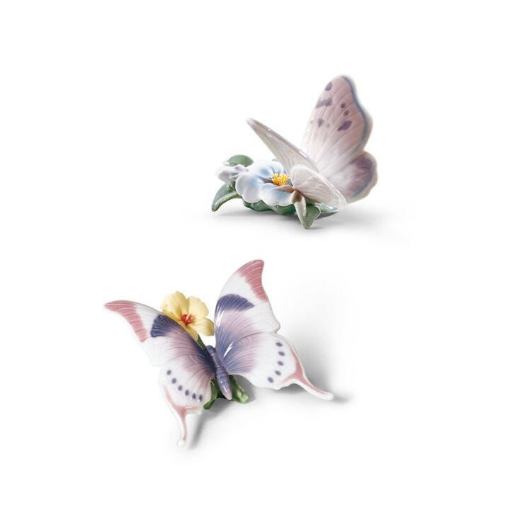 Refreshing Pause Butterfly Set by Lladró