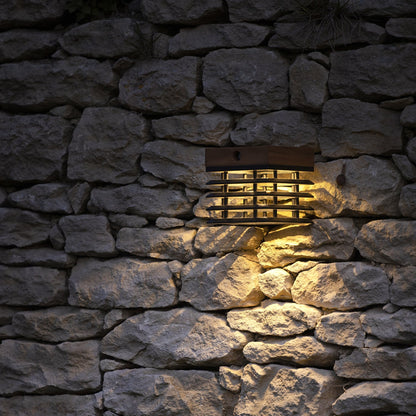 Les Jardins Tekura Solar Wall Lamp