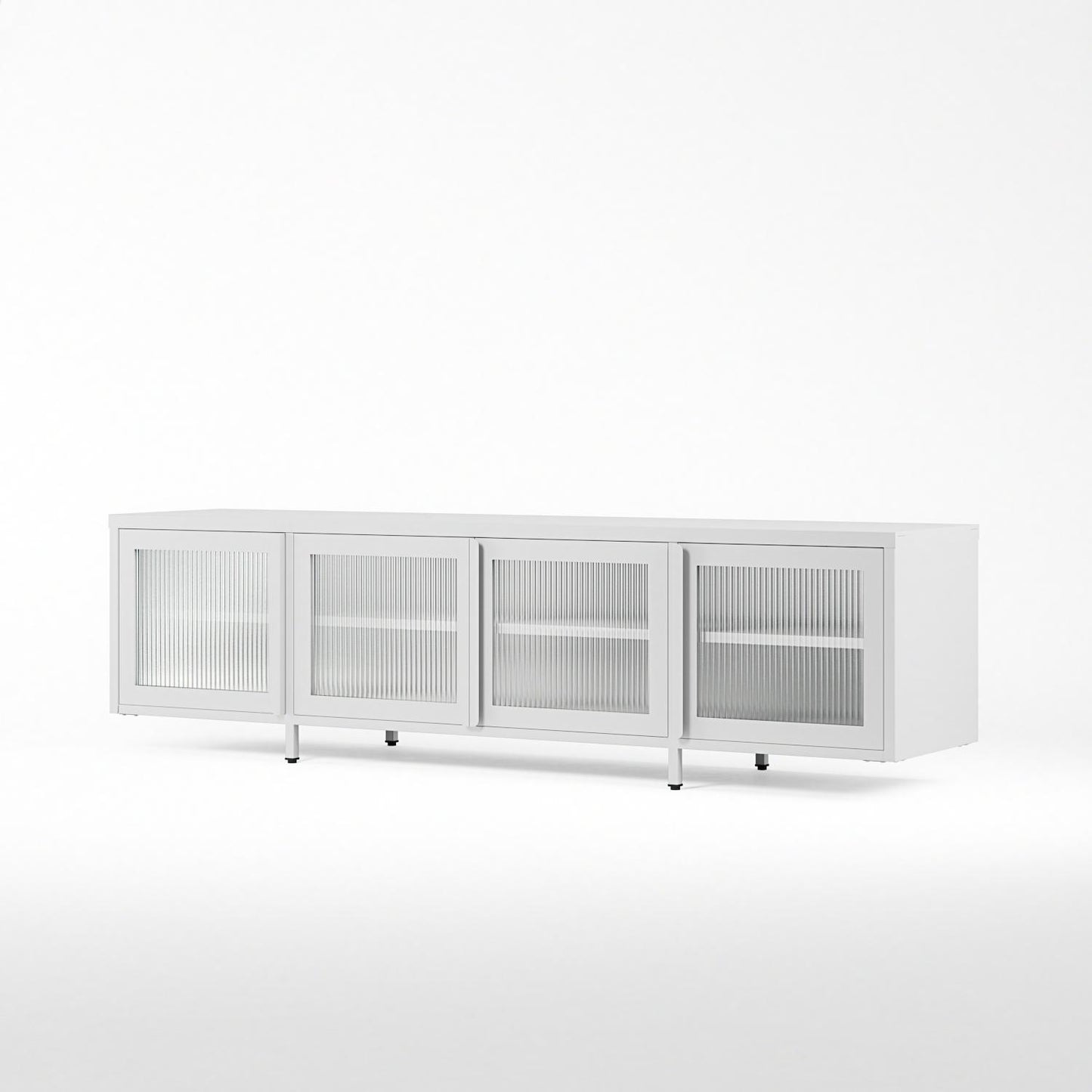 Department Store TV Bench 180 cm White