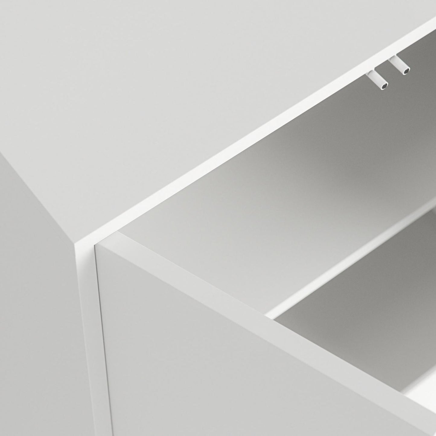 Decotique Vogue Cabinet 64 White/White
