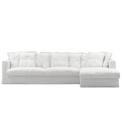 Decotique Le Grand Air 3-Seater Sofa Chaise Right White