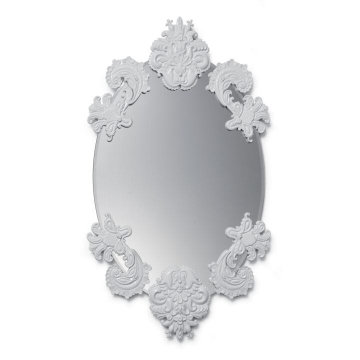 Oval Mirror without Frame Wall Mirror by Lladró