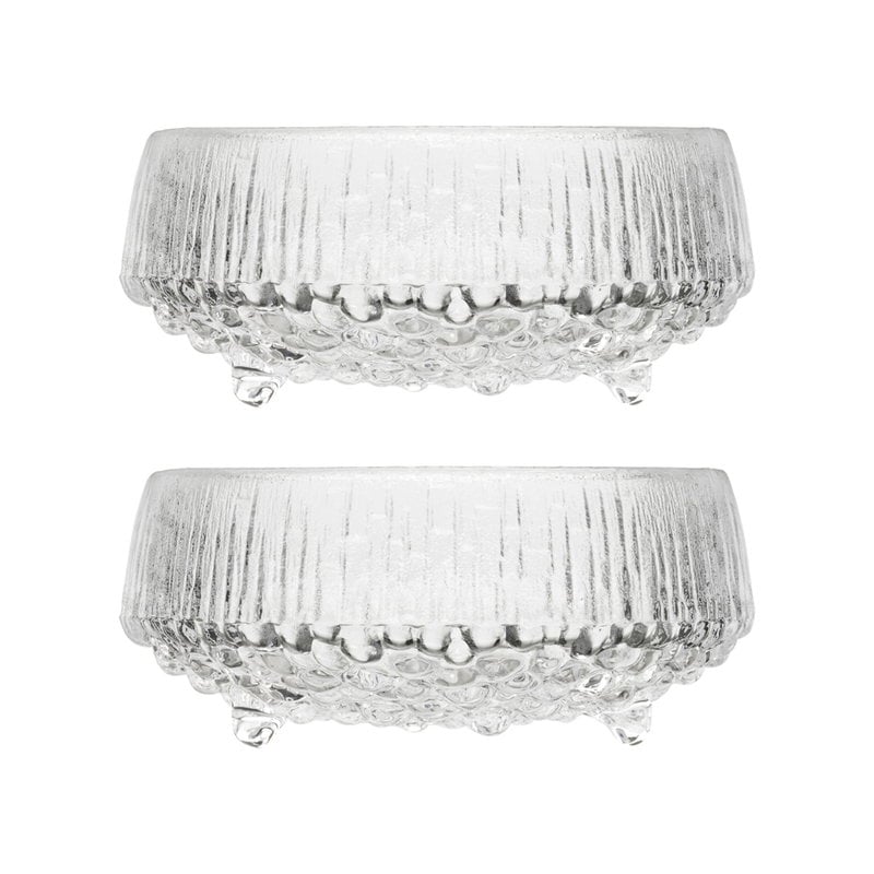 Ultima Thule bowl 115 mm by Iittala # 2 pcs, clear #