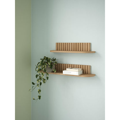 Andersen Furniture Pillar Shelf Large Smoked Oiled Oak