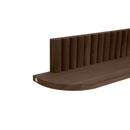 Andersen Furniture Pillar Shelf Large Smoked Oiled Oak