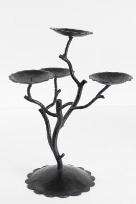 4-Branch Candelabras, 1980s, Set of 2-WFS-744827