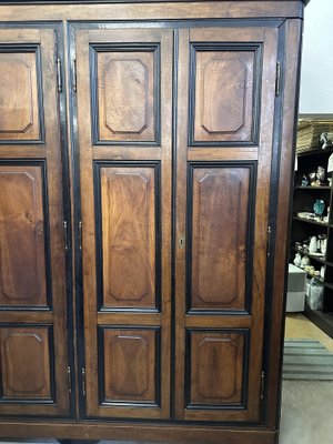 4-Door Wardrobe in Walnut, 1700s-BNU-1789679