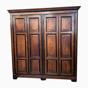 4-Door Wardrobe in Walnut, 1700s-BNU-1789679