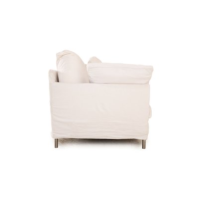 4-Seater Sofa in White Fabric from Living Divani-RQW-1748194