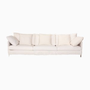 4-Seater Sofa in White Fabric from Living Divani-RQW-1748194