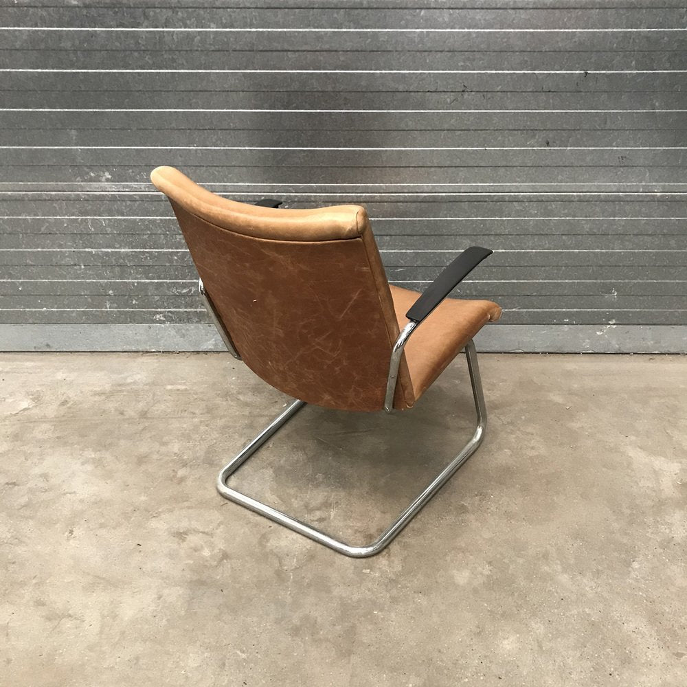 4014 Chairs with Bakelite Armrests from Gebr. De Wit, 1965