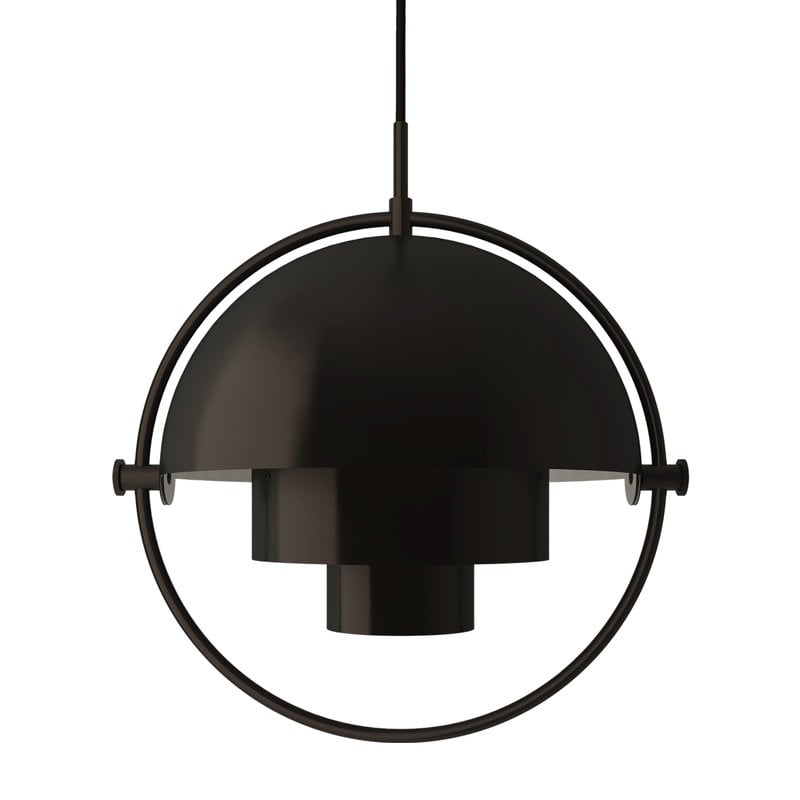 Multi-Lite pendant by GUBI #small, black brass #