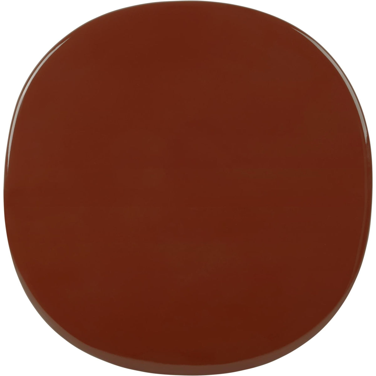 Carmel Bistro Café Table 74x75x75 Matt Black/Rock Red