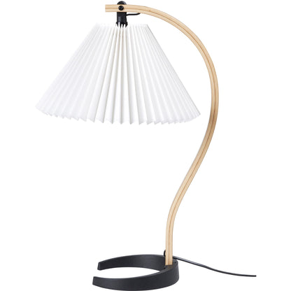 Timberline Table Lamp White/ Birch