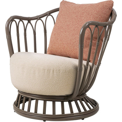 Grace Outdoor Armchair Black/Lorkey 41/Lorkey 43
