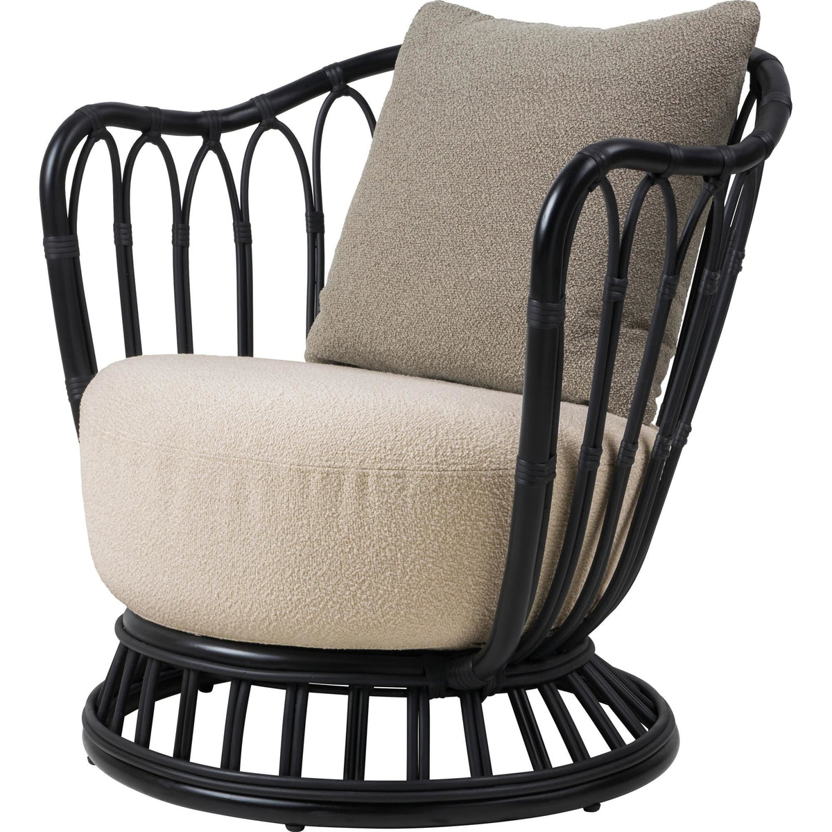 Grace Outdoor Armchair Mushroom Gray/Lorkey 41/Lorkey 44