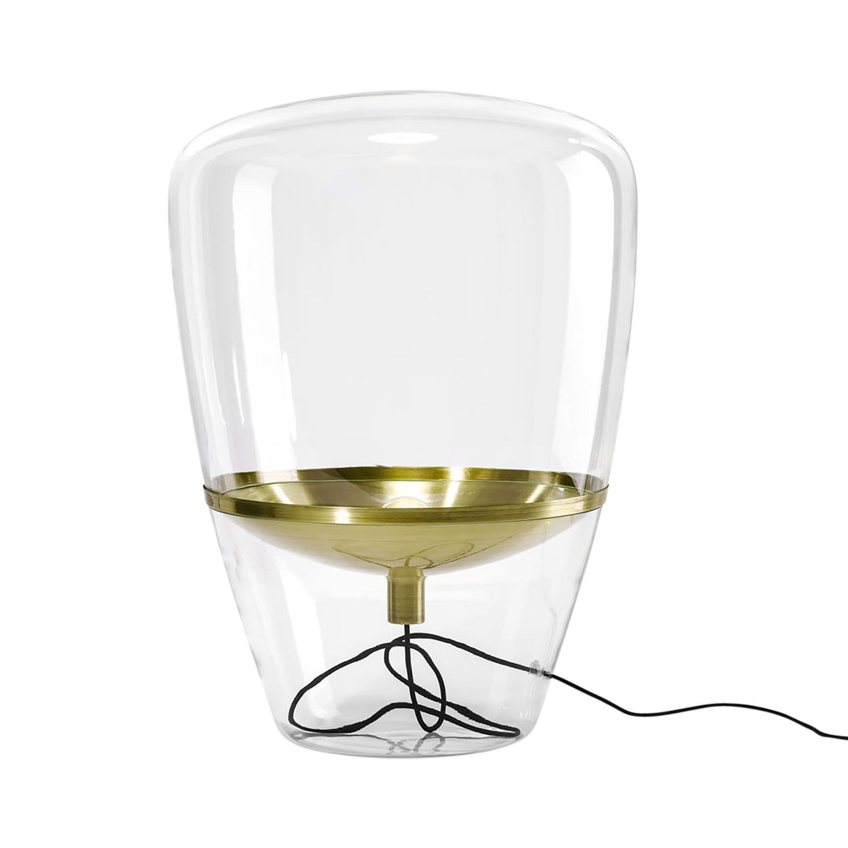 Balloons Large Floor Lamp Clear Glass/