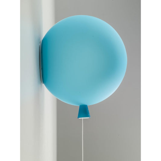 Memory 300 Wall Lamp Turquoise with White Switch