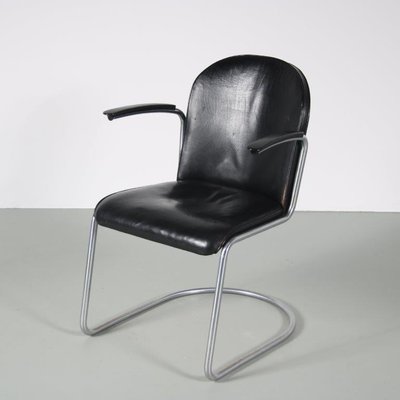 413 Easy Chair from Gispen, Netherlands, 1930s-DV-1404988